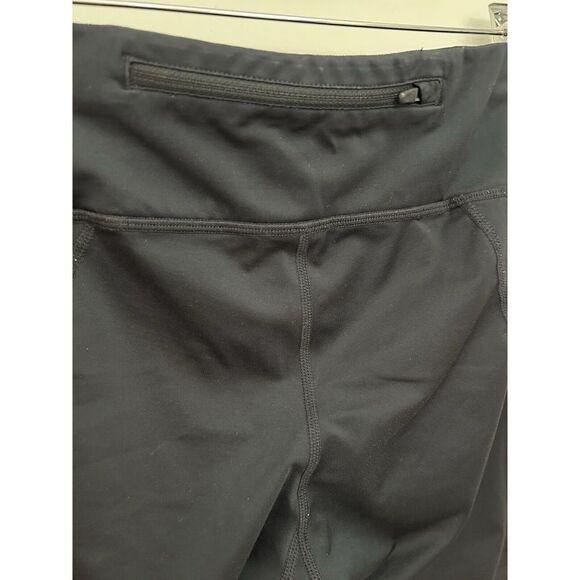 Nike Dri Fit Women's Pull On Black Running Pants Reflective Logo Size XS - Picture 4 of 6